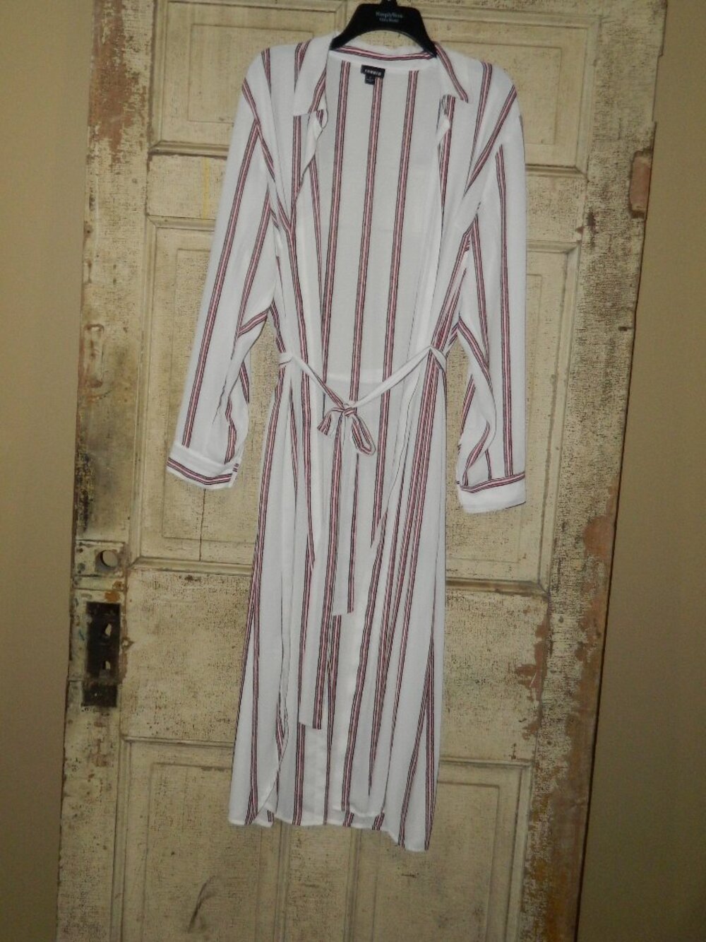 Torrid Stripe Open Front Kimono duster Sz Torrid 1 (XX-40)